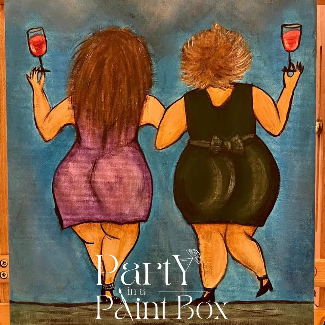 'Vino Vixens' Kit - Party in a Paint Box