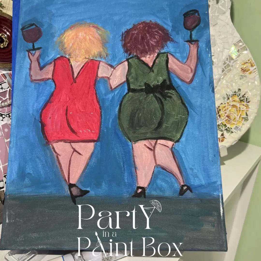 'Vino Vixens' Kit - Party in a Paint Box