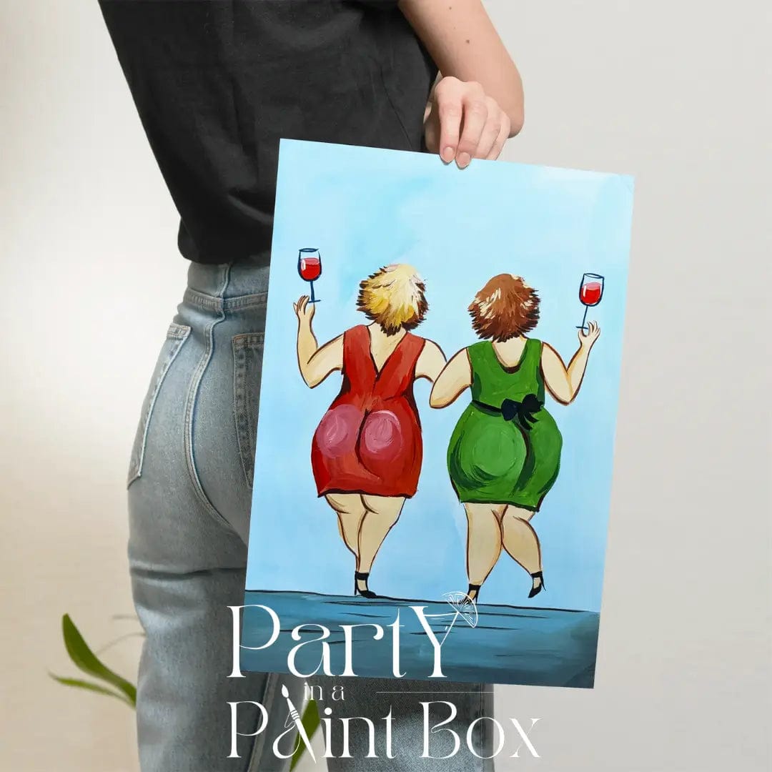'Vino Vixens' Kit - Party in a Paint Box