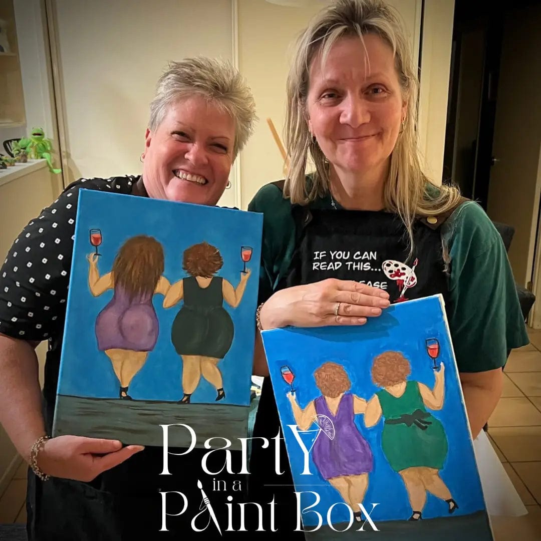 'Vino Vixens' Kit - Party in a Paint Box