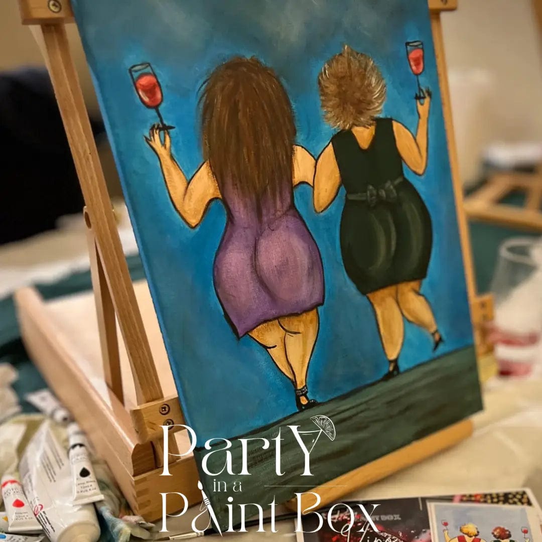 'Vino Vixens' Kit - Party in a Paint Box