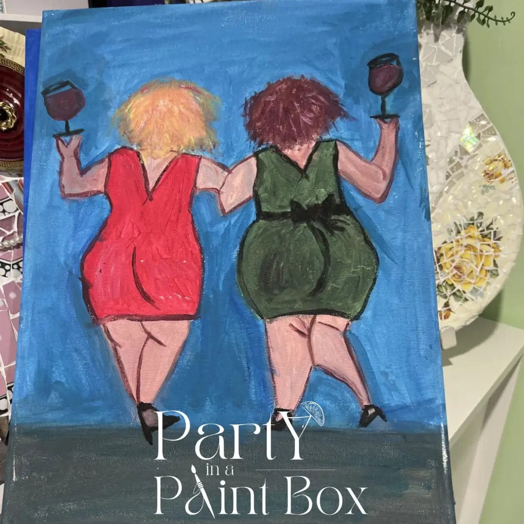 'Vino Vixens' Kit - Party in a Paint Box