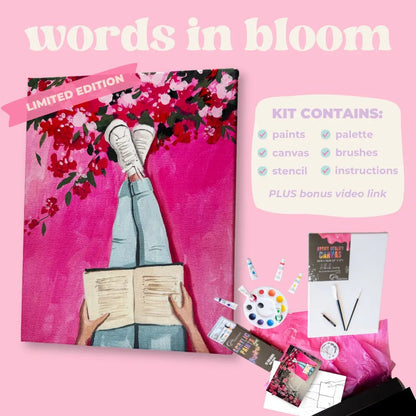 'Words in Bloom' Kit - LIMITED STOCK - Party in a Paint Box